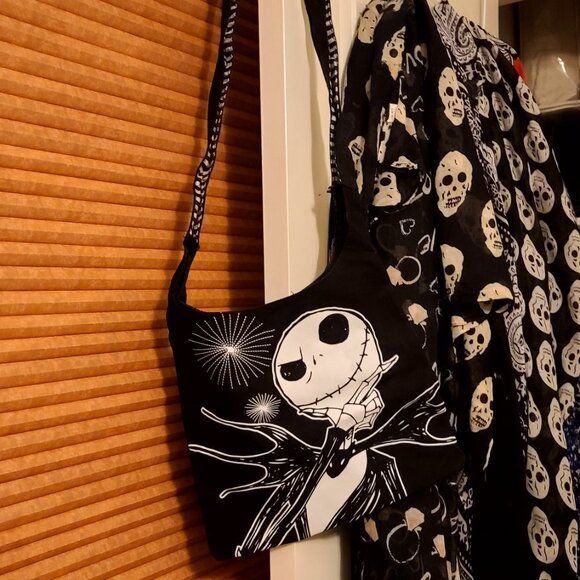 Nightmare Before Christmas Jack Crossbody Tote - Picture 3 of 5